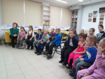 Кукольное представление «Морозко» в детской библиотеке «Улей»